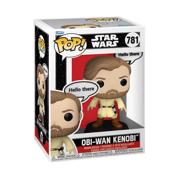 Funko POP Star Wars: Obi-Wan Kenobi Vinyl Figure - 9cm Collectible