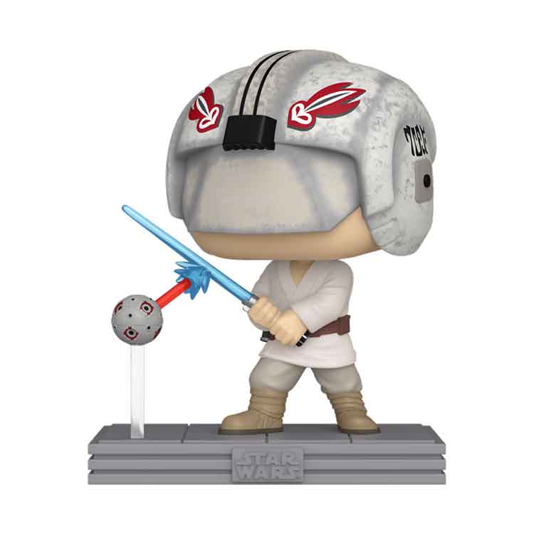 Funko POP Star Wars: Luke Skywalker with Remote Vinyl Figure – 9cm