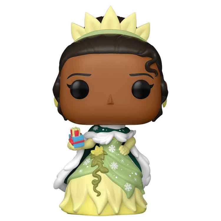 Funko Pop! Disney: Princess Holiday Tiana Vinyl Figure – 9cm Collectible