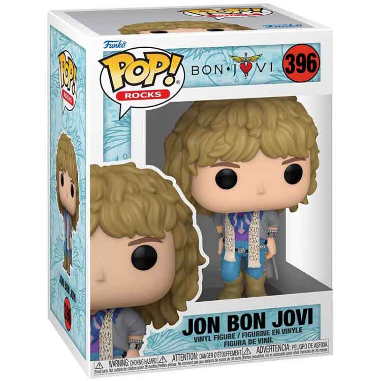 Funko Pop! Rocks: Bon Jovi 1980s Vinyl Figure – Music Collectible