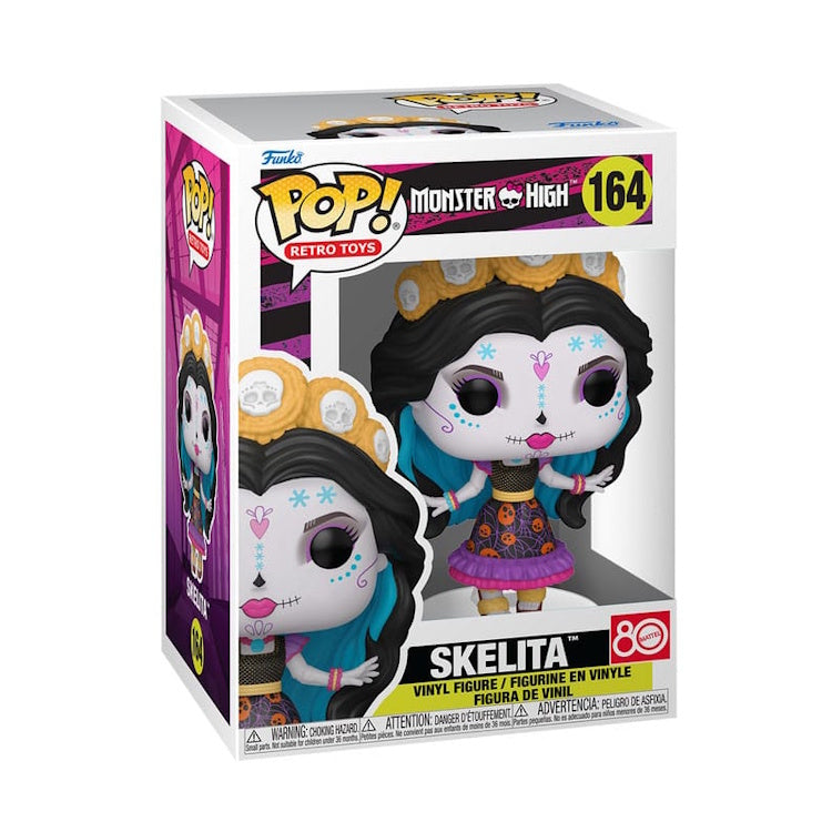 Funko Pop! Monster High Skelita Vinyl Figure – 9cm Collectible