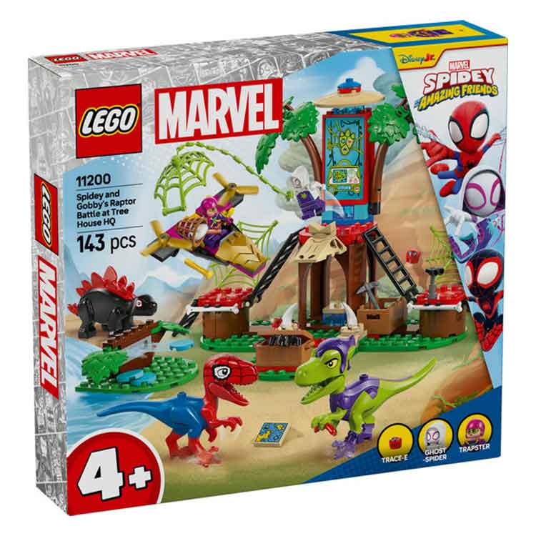 LEGO Spidey and His Amazing Friends Raptor Battle at Tree House 11200