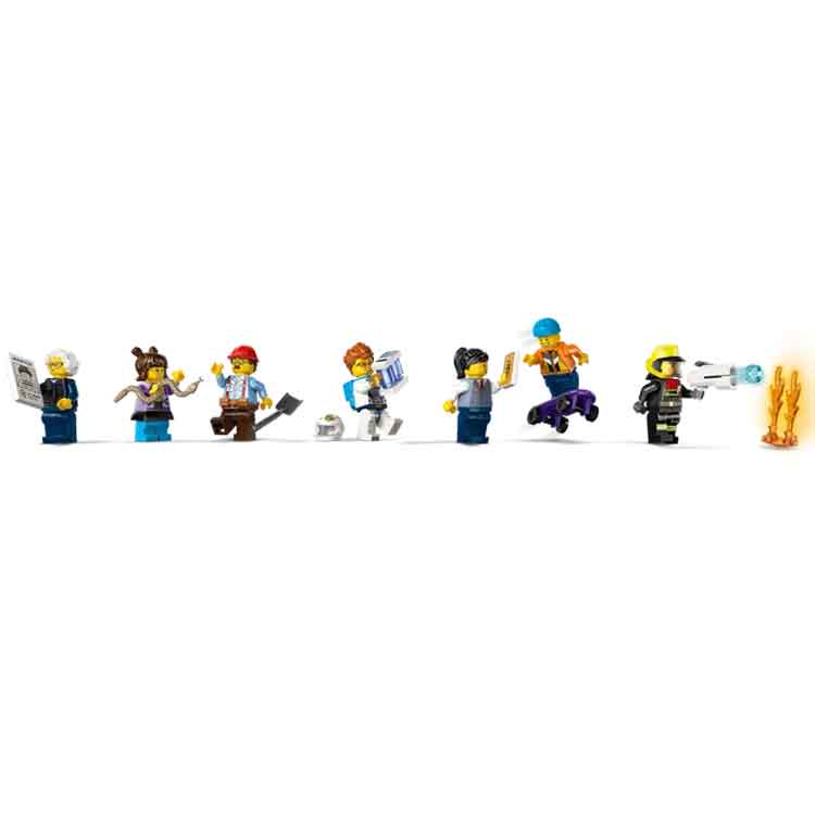 LEGO City: The City Tower 60473 Building Set with 7 Minifigures