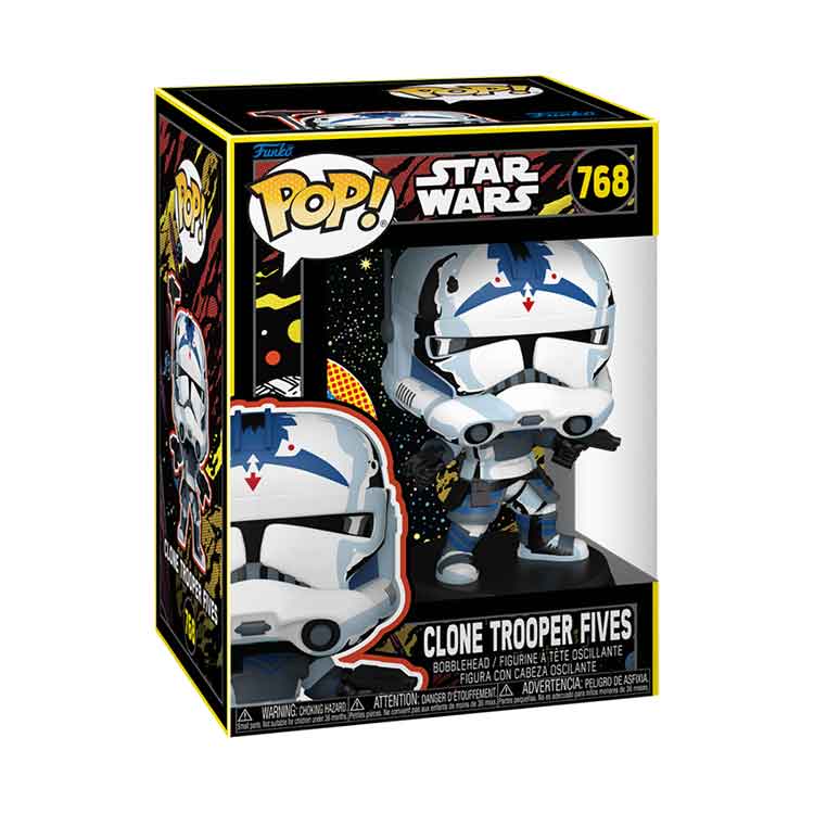 Funko POP Star Wars: Clone Wars – Fives (Retro) Vinyl Figure