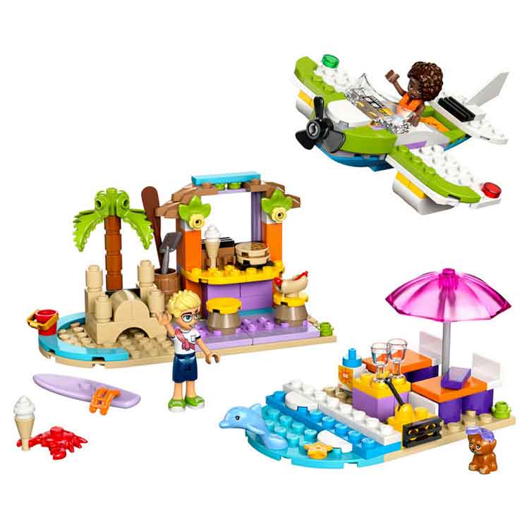 LEGO Friends 42672 Creative Beach and Travel Suitcase 2-in-1 Set
