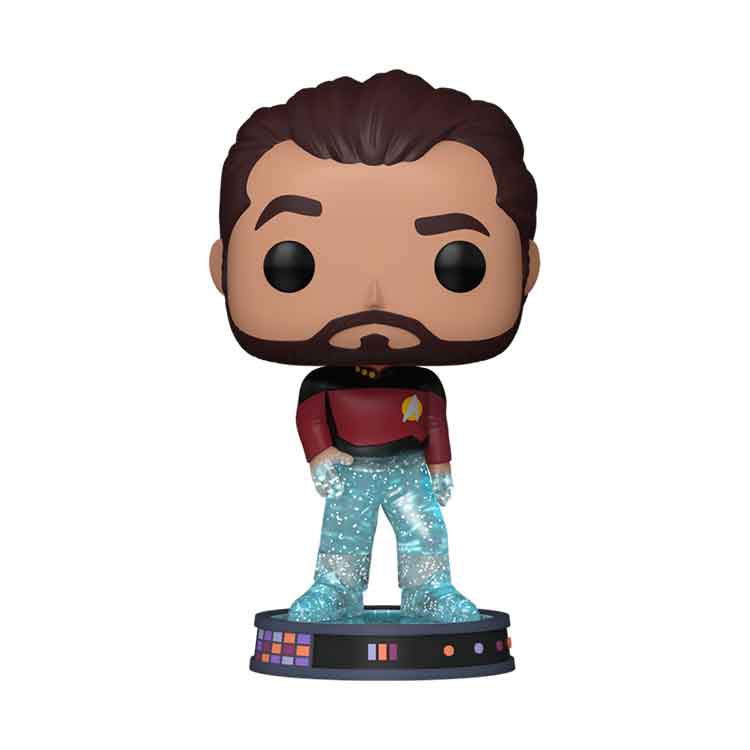 Funko Pop! Plus: Star Trek Transporter – Riker 9cm Vinyl Figure