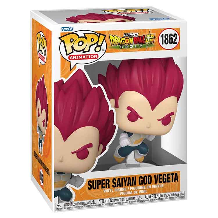 Funko Pop Animation: Dragon Ball Super - Super Saiyan God Vegeta