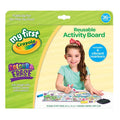 Crayola Colour & Erase Reusable Activity Board with Washable Markers