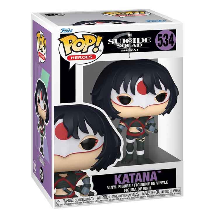 Funko Pop Animation: DC Suicide Squad Isekai – Katana Vinyl Figure