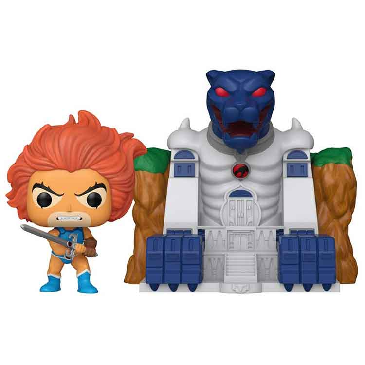 Funko Pop! Town: ThunderCats – Lion-O with Cat's Lair Vinyl Figures
