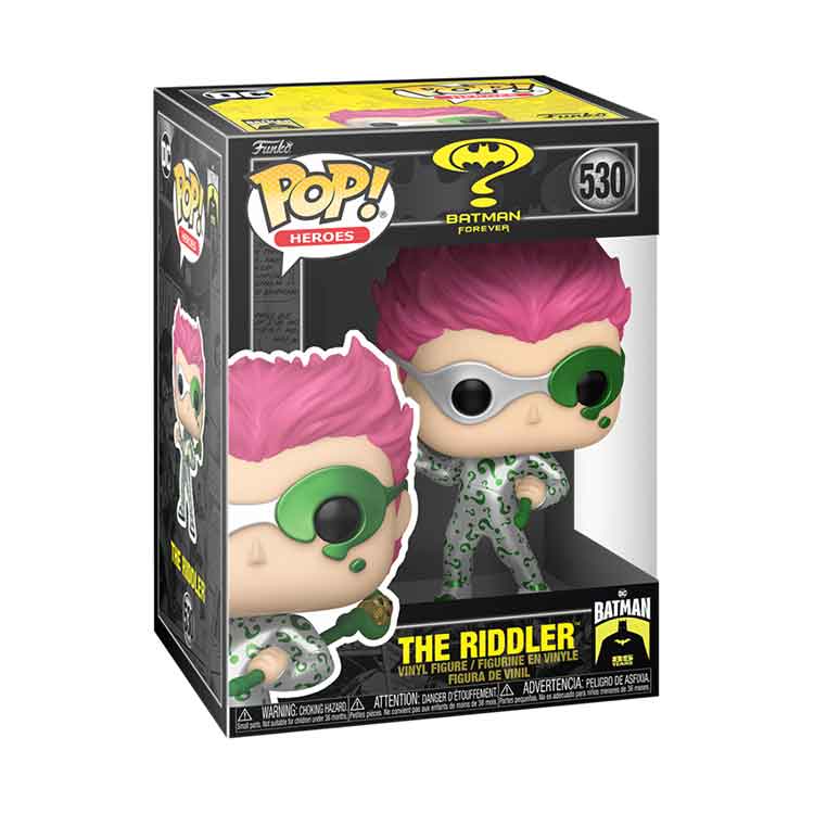 Funko POP Movies: Batman Forever – The Riddler Metallic Vinyl Figure