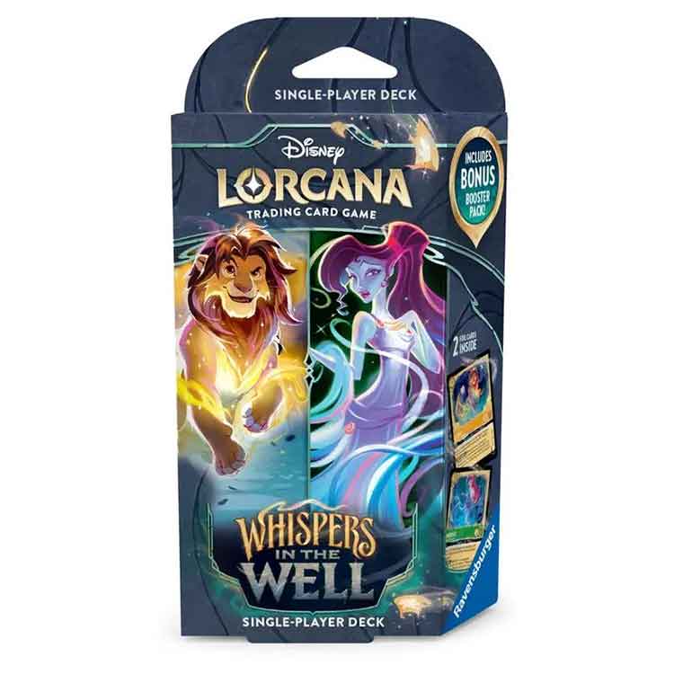 Disney Lorcana TCG: Whispers in the Well Starter Deck - Simba & Megara