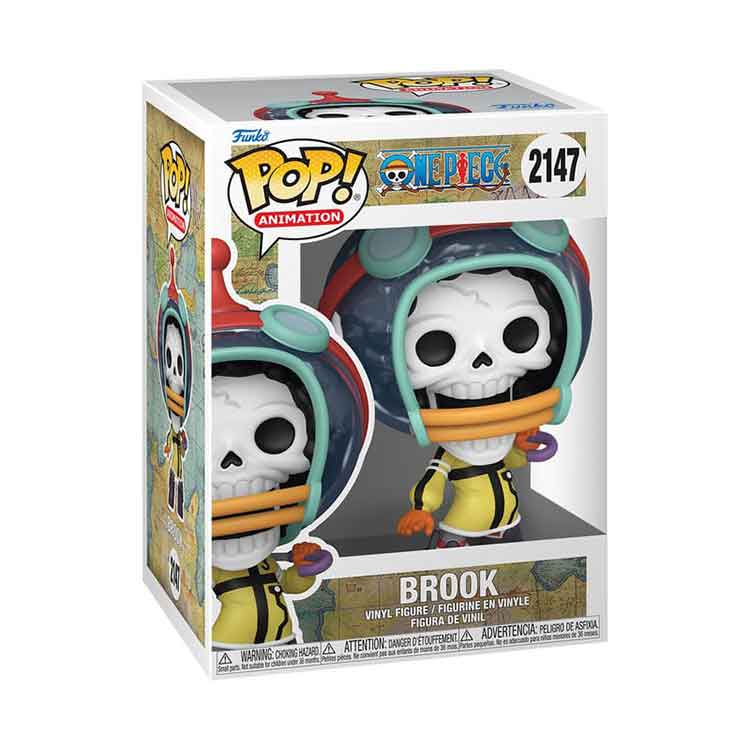 Funko Pop! One Piece Brook (Egg) Vinyl Figure – 9cm Animation Collectible