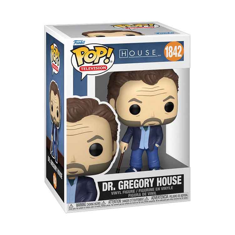 Funko Pop! Television: House, M.D. – Dr. Gregory House Vinyl Figure