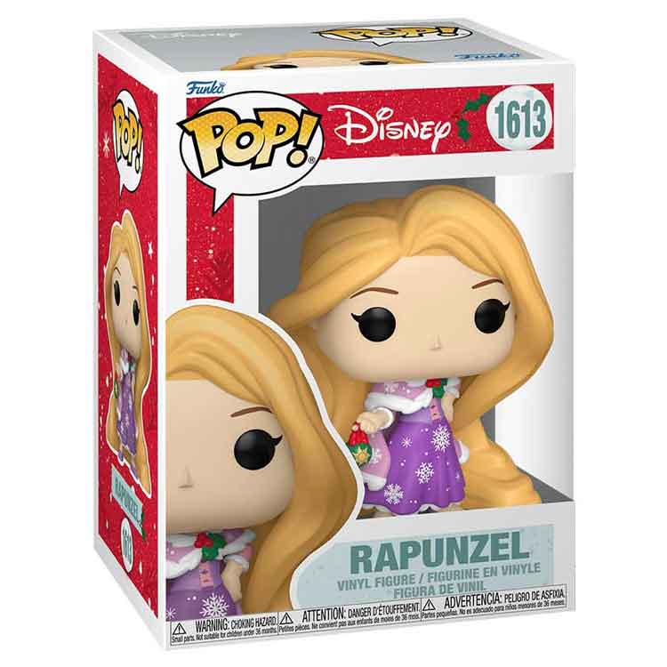 Funko Pop Disney: Princess Holiday Rapunzel Vinyl Figure - 9cm