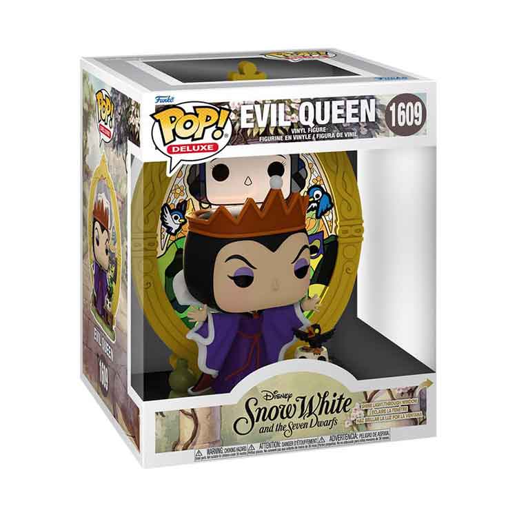 Funko Pop! Deluxe Disney Evil Queen Stained Glass Vinyl Figure