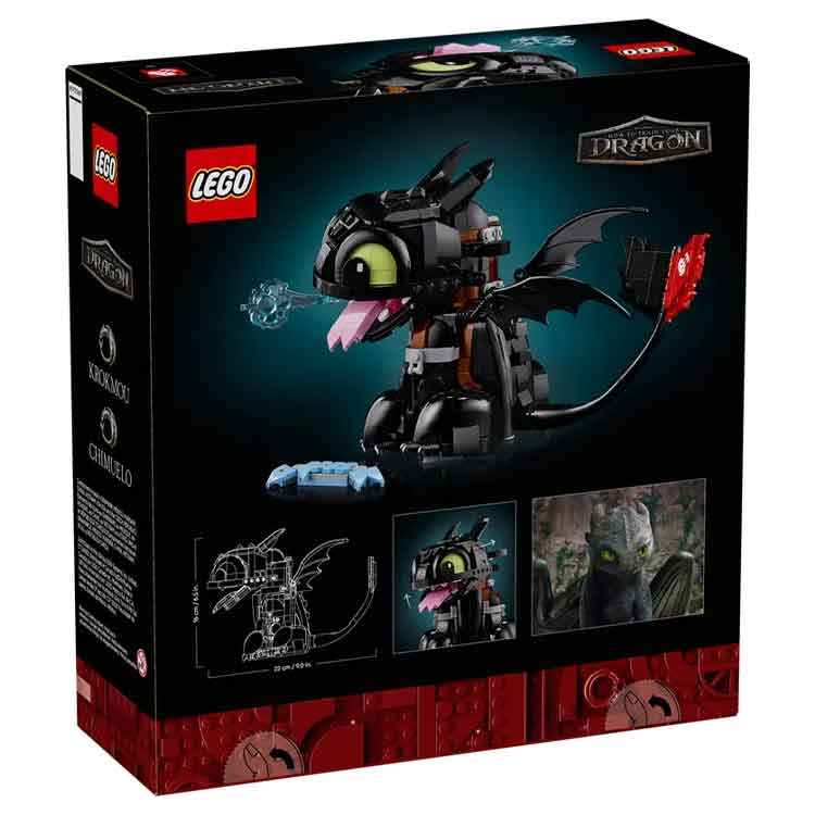 LEGO Icons How to Train Your Dragon: Toothless 10375 Building Kit