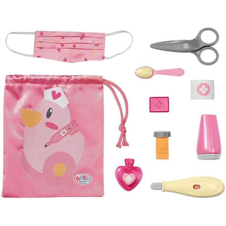 BABY born First Aid Kit – 9-Piece Doll Doctor Accessories Set
