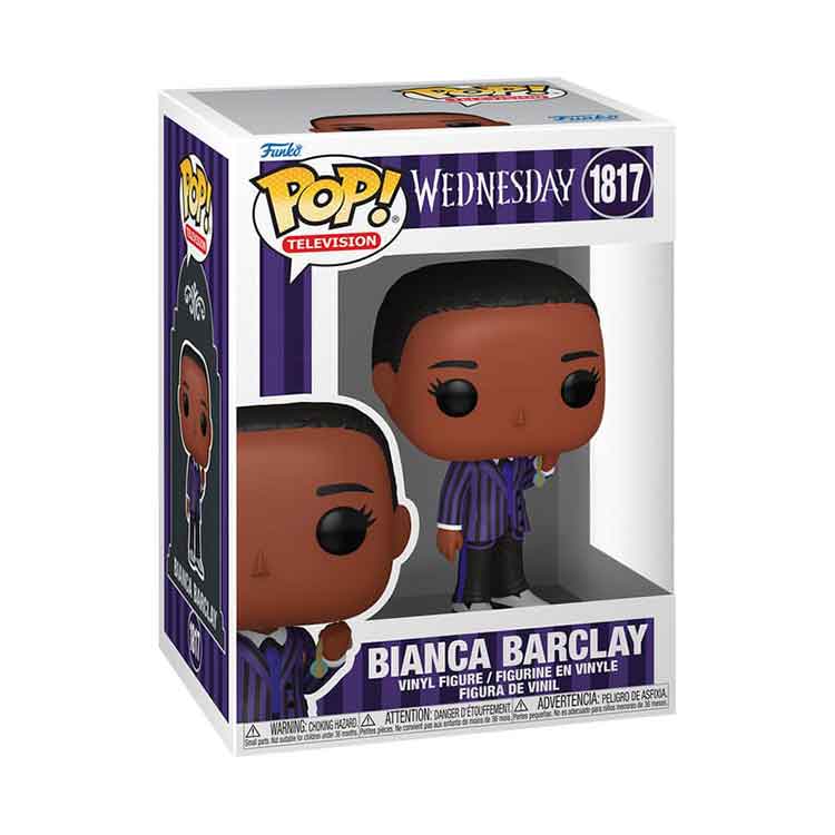 Funko Pop! TV: Wednesday – Bianca Barclay Vinyl Figure, 9cm