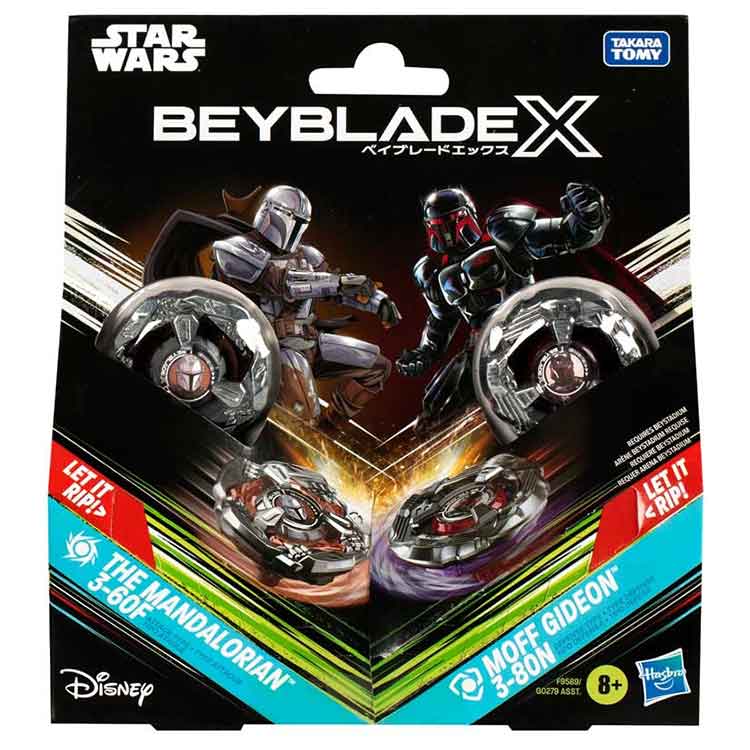 Beyblade X Star Wars Mandalorian & Moff Gideon Battle Top Multipack