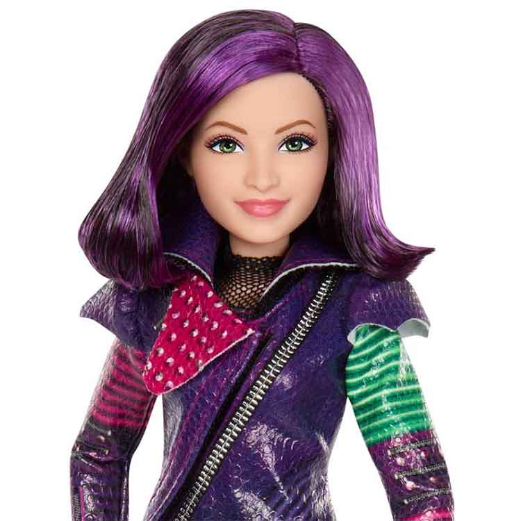 Disney Descendants Mal Anniversary Fashion Doll with Spell Book