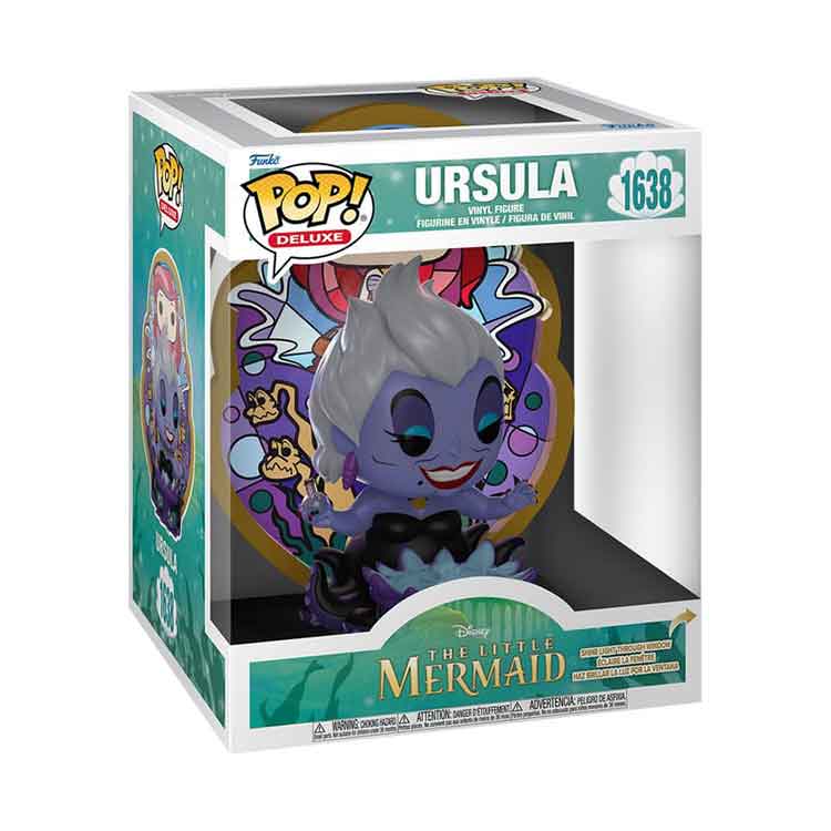 Funko Pop! Deluxe Disney The Little Mermaid Ursula Stained Glass Figure