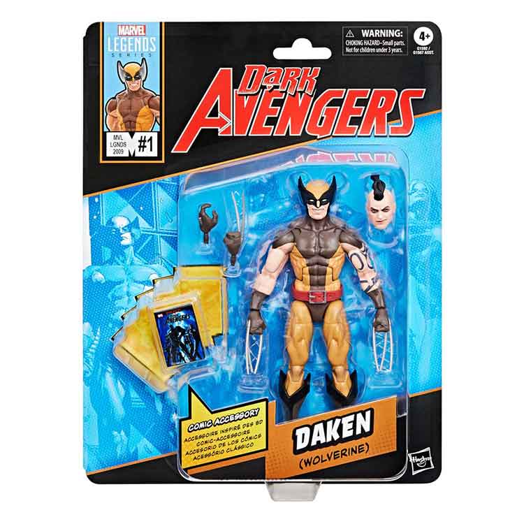 Hasbro Marvel Legends Dark Avengers Daken Wolverine 6-Inch Figure