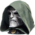 Marvel Legends Doctor Doom 1:1 Scale Helmet Prop Replica with Hood