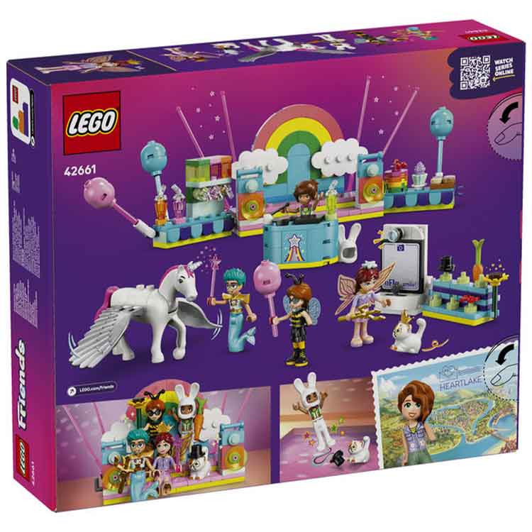 LEGO Friends 42661 Costume Party Building Kit with 4 Minidolls