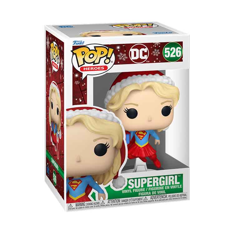 Funko POP Heroes: Holiday '24 Supergirl Vinyl Figure – DC Comics