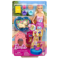 Barbie Puppy Pool Party Playset with Doll and Color-Change Accessories