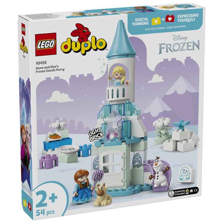 LEGO DUPLO Disney Frozen Anna and Elsa's Castle Party 10455 Toy Set