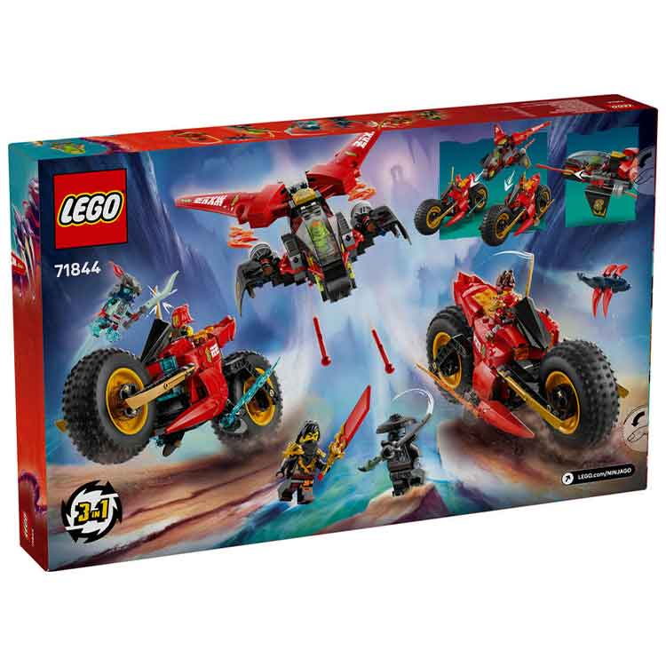 LEGO NINJAGO 71844 Ninja Combat Vehicle 3-in-1 Building Set