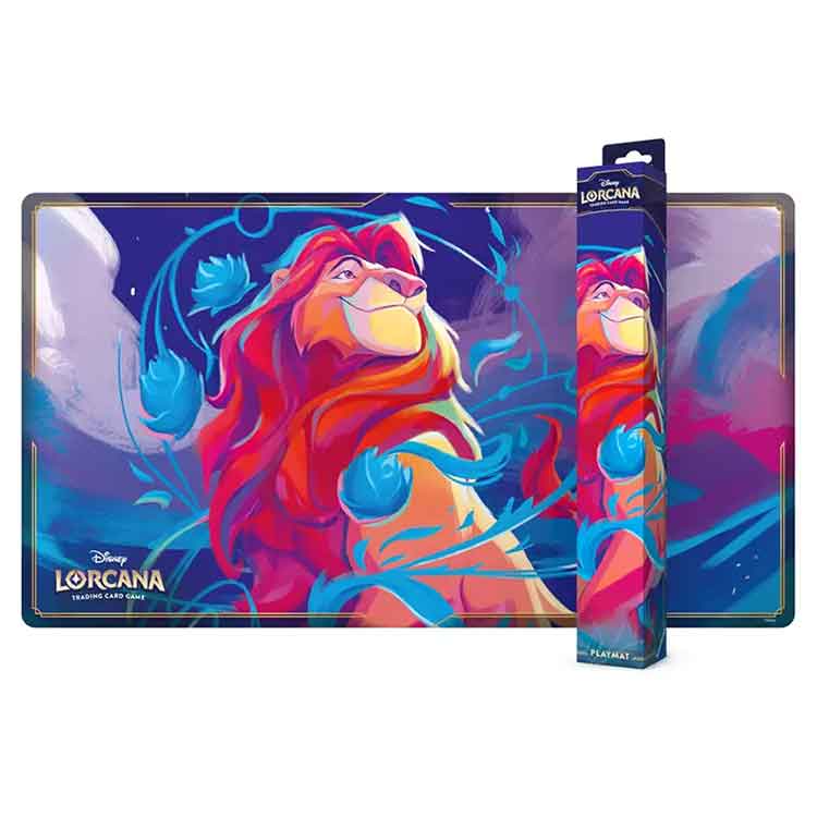 Disney Lorcana TCG Playmat – Mufasa Edition Fabric Gaming Desk Mat