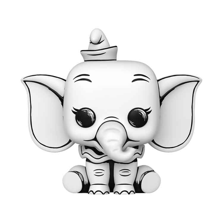 Funko POP Disney: Sketched Dumbo Vinyl Figure – 9cm Collectible