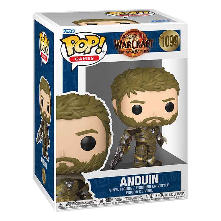 Funko Pop! Games: World of Warcraft - Anduin Wrynn Vinyl Figure