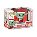 Funko POP Star Wars: Mando Holiday – Grogu Vinyl Figure (9cm)