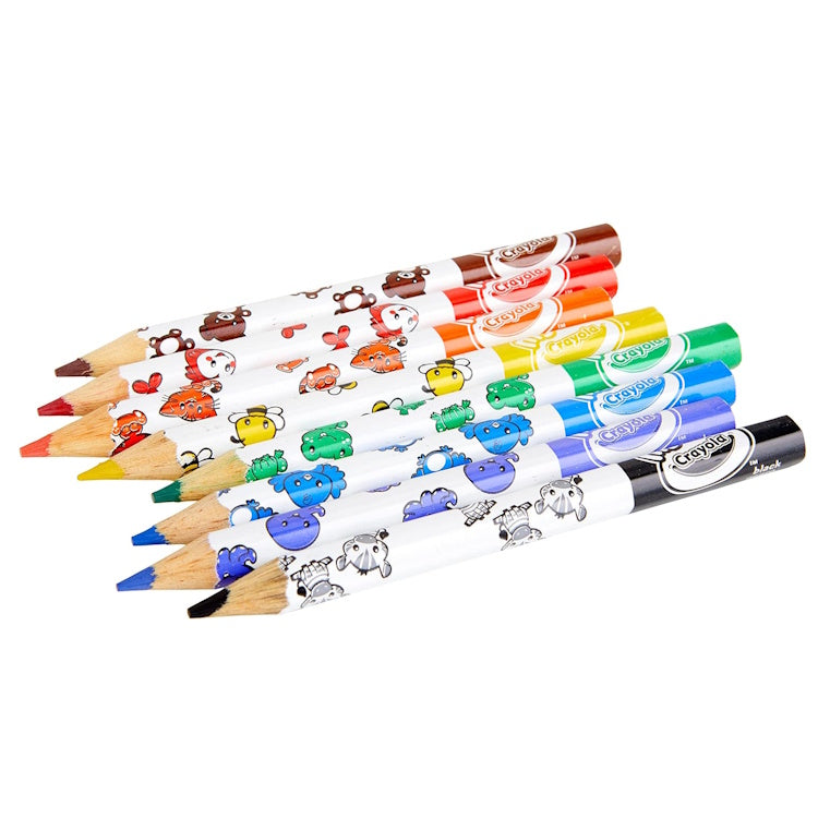 Crayola Jumbo Pencils – 8 Pack Easy Grip Toddler Drawing Pencils