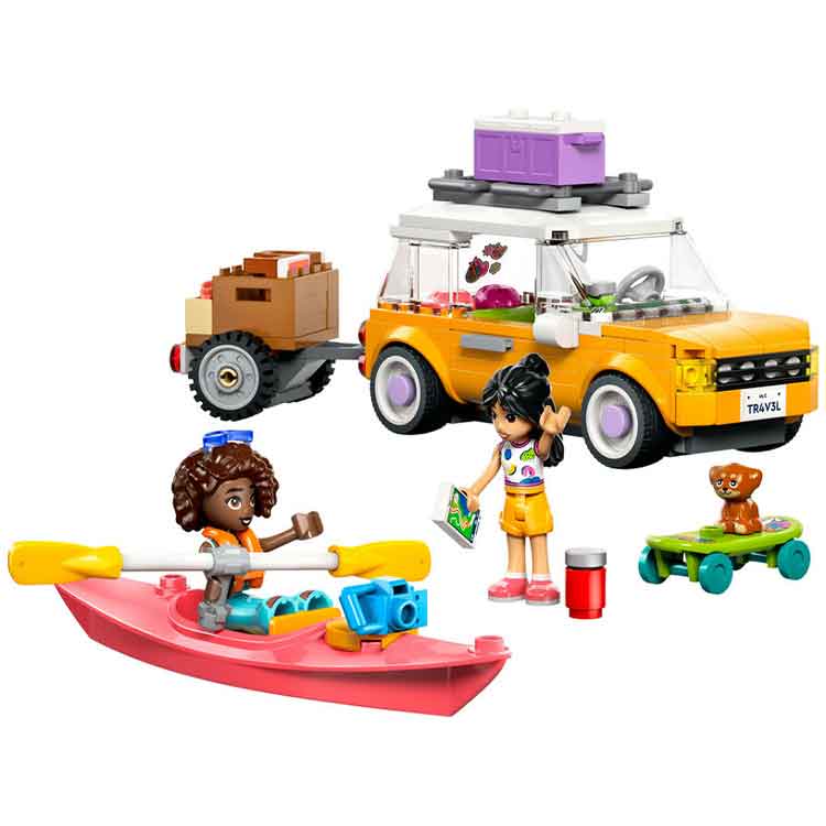 LEGO Friends 42659 Friendship Road-Trip Travel Car Building Set