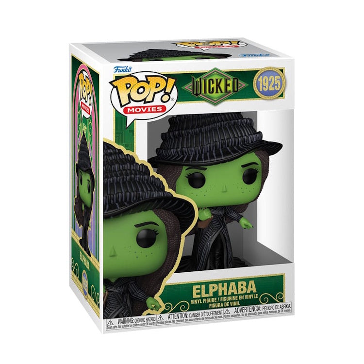Funko Pop! Wicked: Elphaba with Grimmerie Vinyl Figure – 9cm