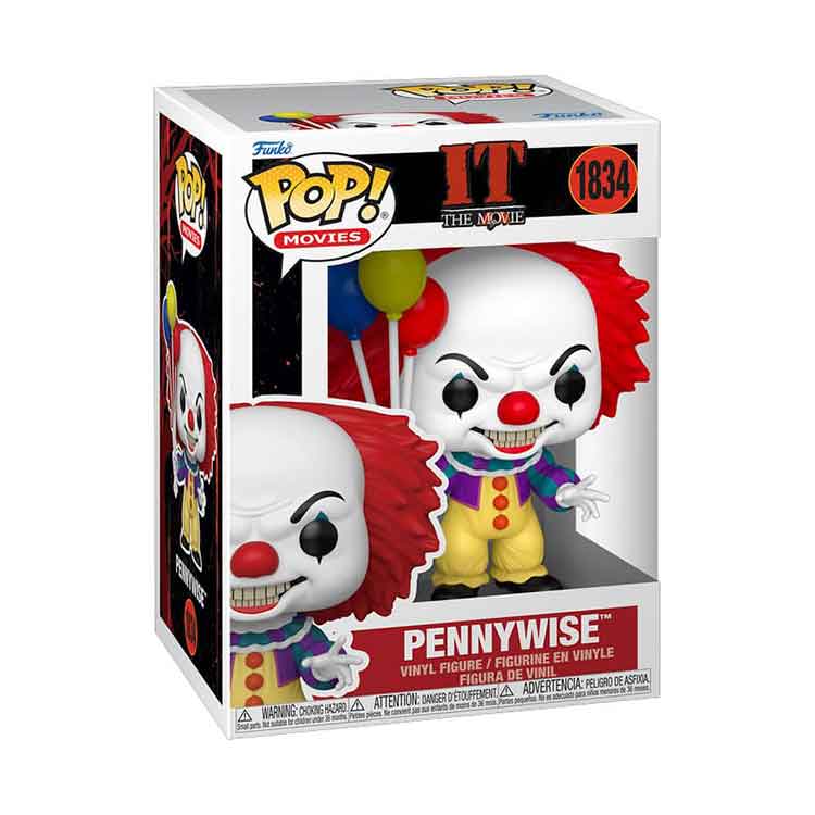 Funko Pop! Movies: It (1990) – Pennywise 9cm Vinyl Figure Collectible