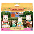Sylvanian Families Latte Cat Family – Collectible Animal Figure Set