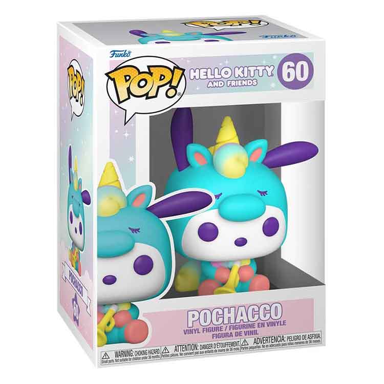 Funko Pop Sanrio: Pochacco (Unicorn Party) Vinyl Figure – 9cm