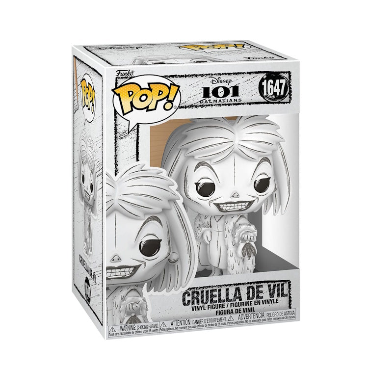 Funko Pop! Disney: Cruella De Vil Sketched Edition Vinyl Figure
