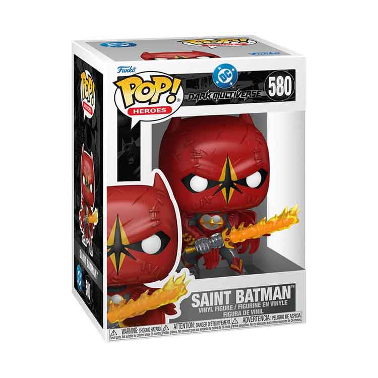 Funko Pop! DC Dark Multiverse: Saint Batman Vinyl Figure – 9cm