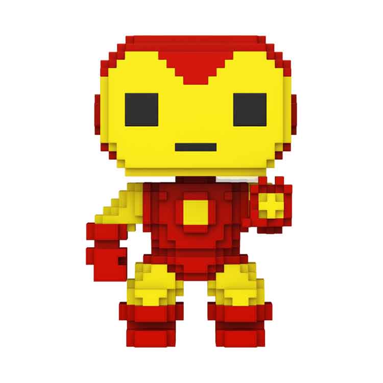 Funko POP Marvel: 8-Bit Iron Man Vinyl Figure - 9cm Collectible