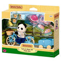 Sylvanian Families Cycle & Skate Set – Panda Girl Figure & Accessories