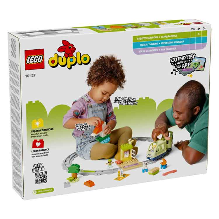 LEGO DUPLO 10427 Interactive Adventure Train Set for Toddlers