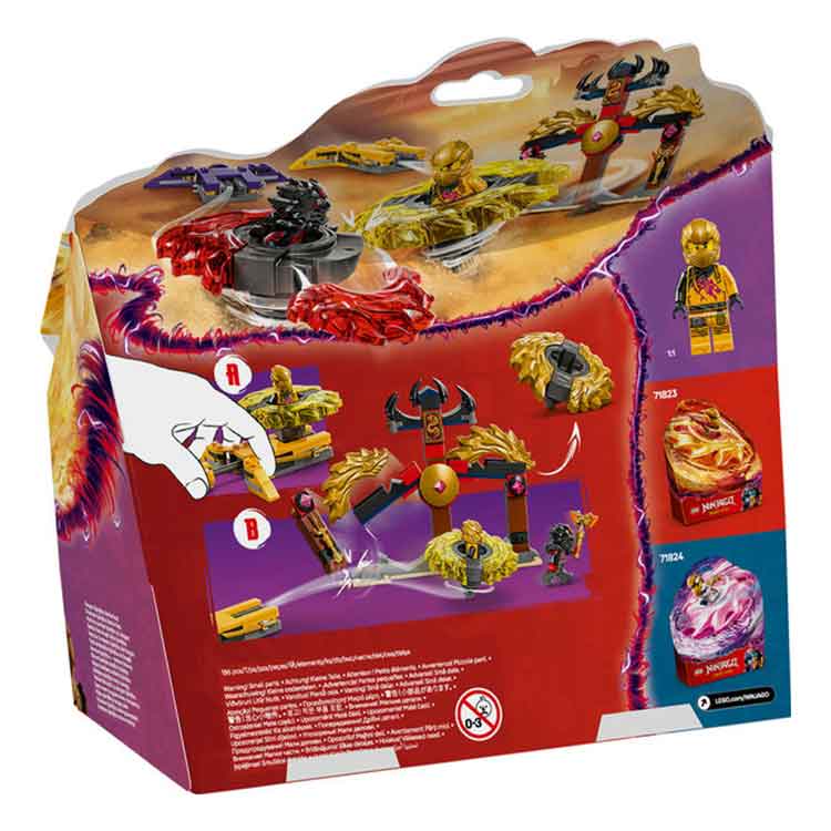 LEGO NINJAGO 71826 Dragon Spinjitzu Battle Pack Building Set Toy