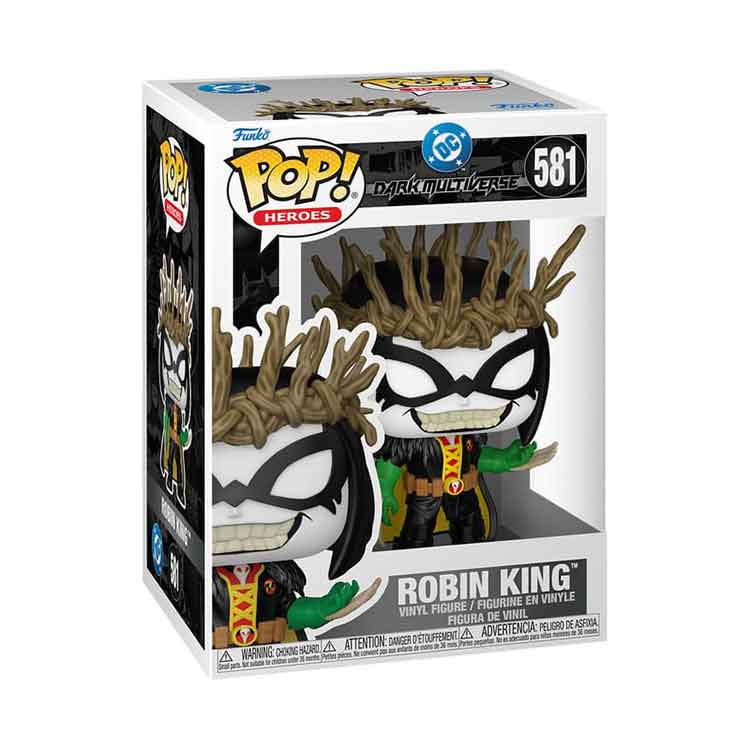 Funko Pop! DC: Dark Multiverse – Robin King Vinyl Figure, 9cm